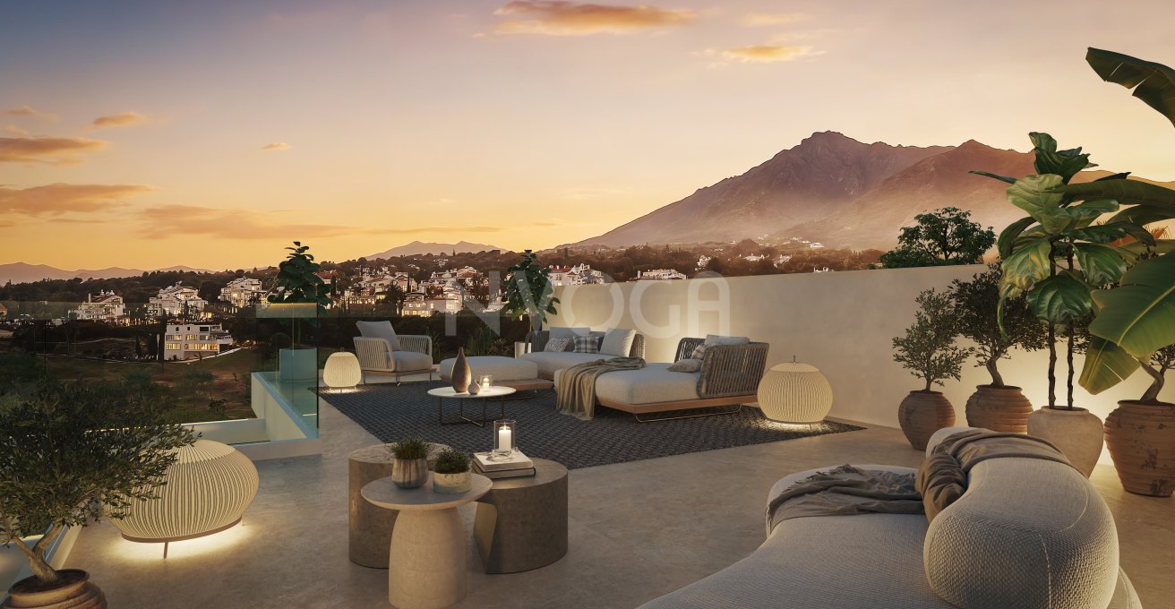 Villa de lujo en Marbella, zona Valdeolletas, con piscina privada y vistas al mar