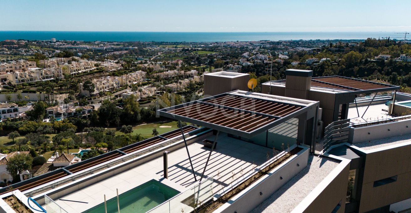 LAST UNITS AVAILABLE !!! Spectacular 3 bedroom penthouse at TIARA, newly built complex with panoramic views to the sea and the whole coast