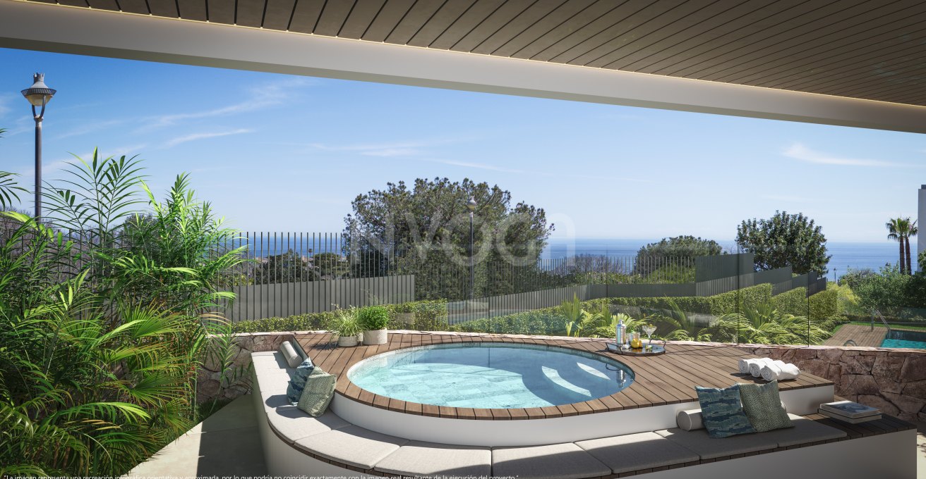 Unique splendid 4 bedroom ground-floor with a private pool and garden designed for those who seek luxury and comfort: