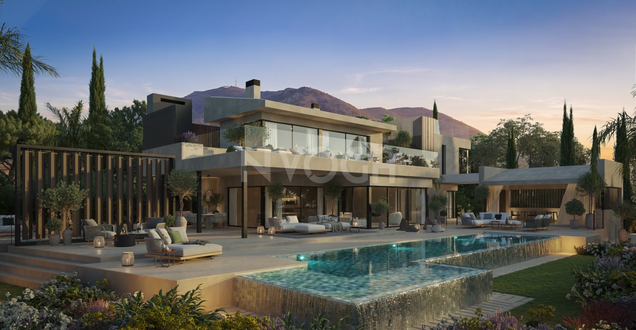 Azure - Villa contemporánea con área wellness privada en El Higueron