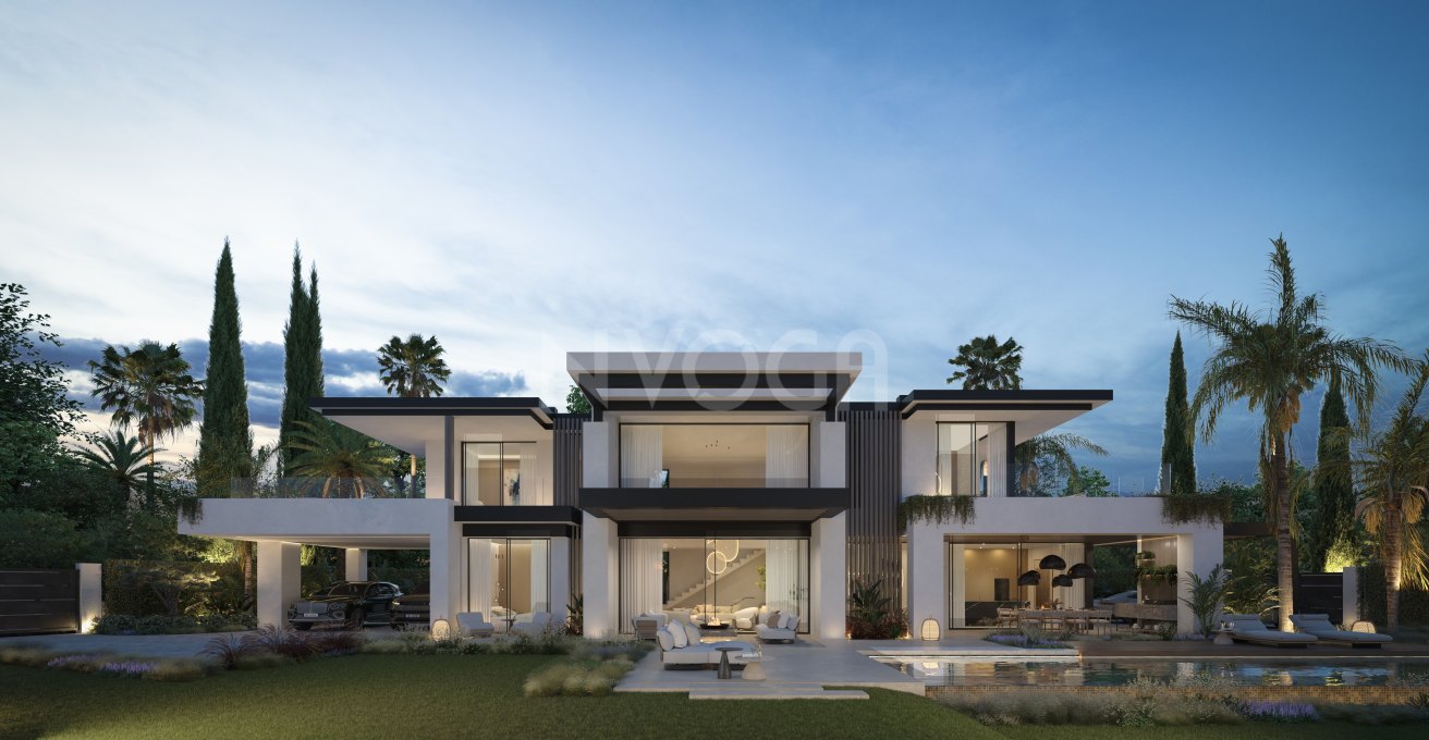 Blume, exclusiva colección boutique de 3 villas contemporáneas a pocos pasos de la playa, en una de las zonas residenciales más exclusivas de Marbella.