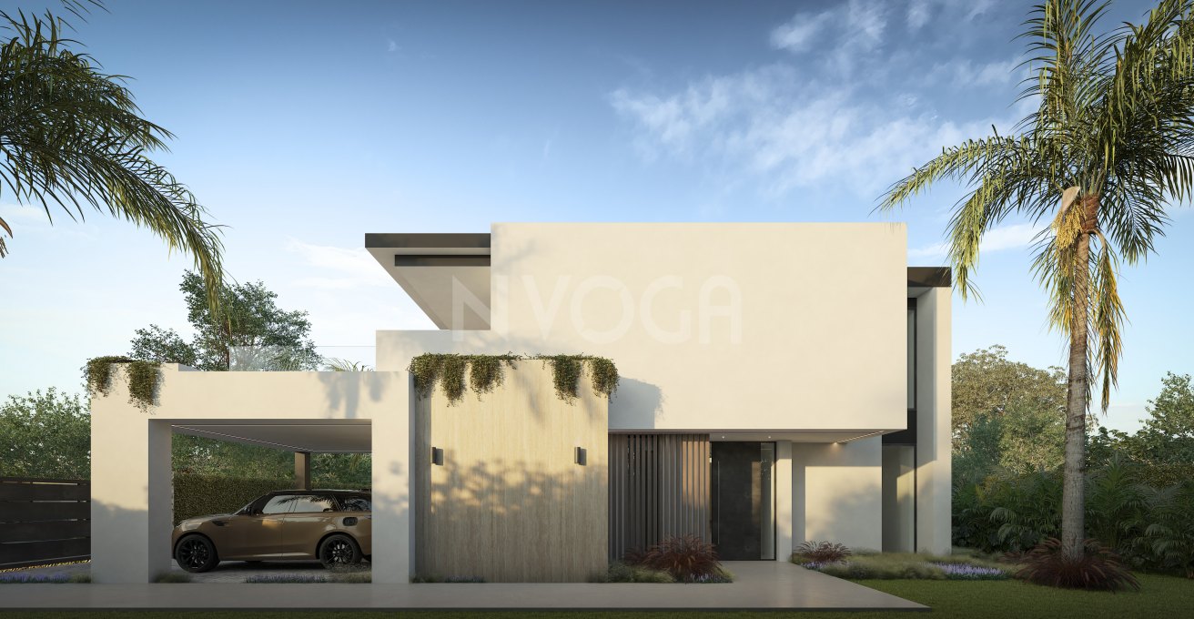 Blume, exclusiva colección boutique de 3 villas contemporáneas a pocos pasos de la playa, en una de las zonas residenciales más exclusivas de Marbella.