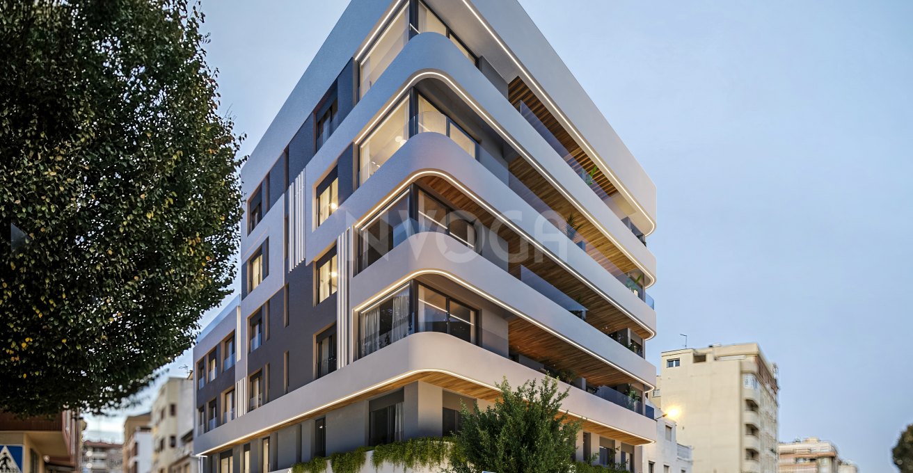 Milabeka, an exclusive boutique development of 10 contemporary residences just 200 metres from the beach in Málaga.