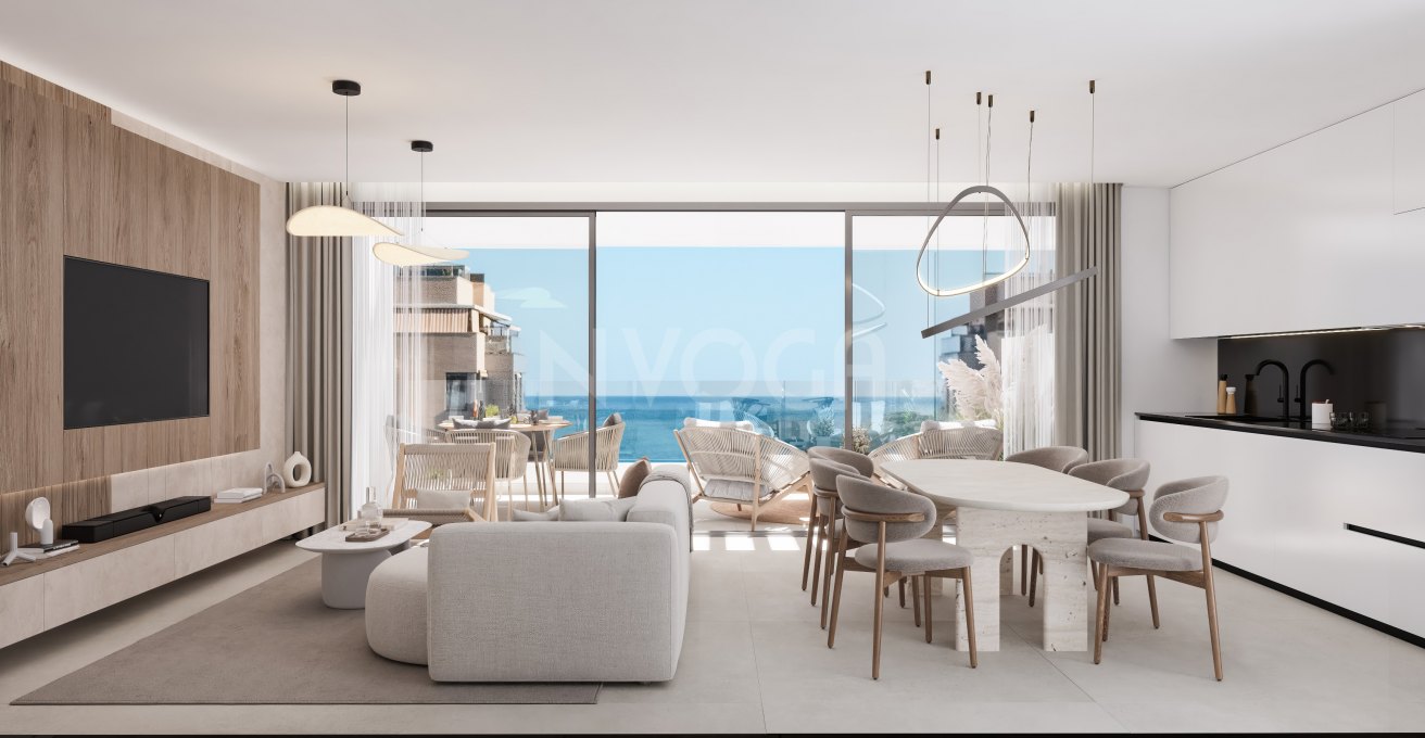 Milabeka, an exclusive boutique development of 10 contemporary residences just 200 metres from the beach in Málaga.