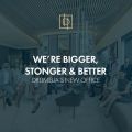 La nueva oficina de Drumelia: Somos más grandes, más fuertes y mejores que nunca.