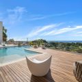 Nieuwe schitterende villa in hedendaagse stijl met prachtig uitzicht op zee in het prestigieuze Rio Real, Marbella