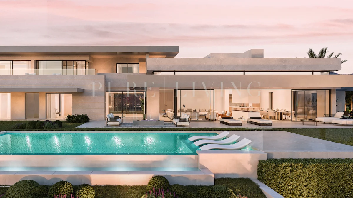 Exclusiva villa de obra nueva diseñada por Elie Saab en Sierra Blanca ...