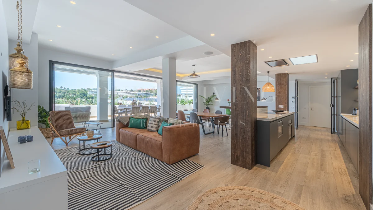 Curated visual reference: Golf Course View Penthouse Apartment Sales Reference: Luxury 4 Bedroom Penthouse With Las Brisas Golf View In