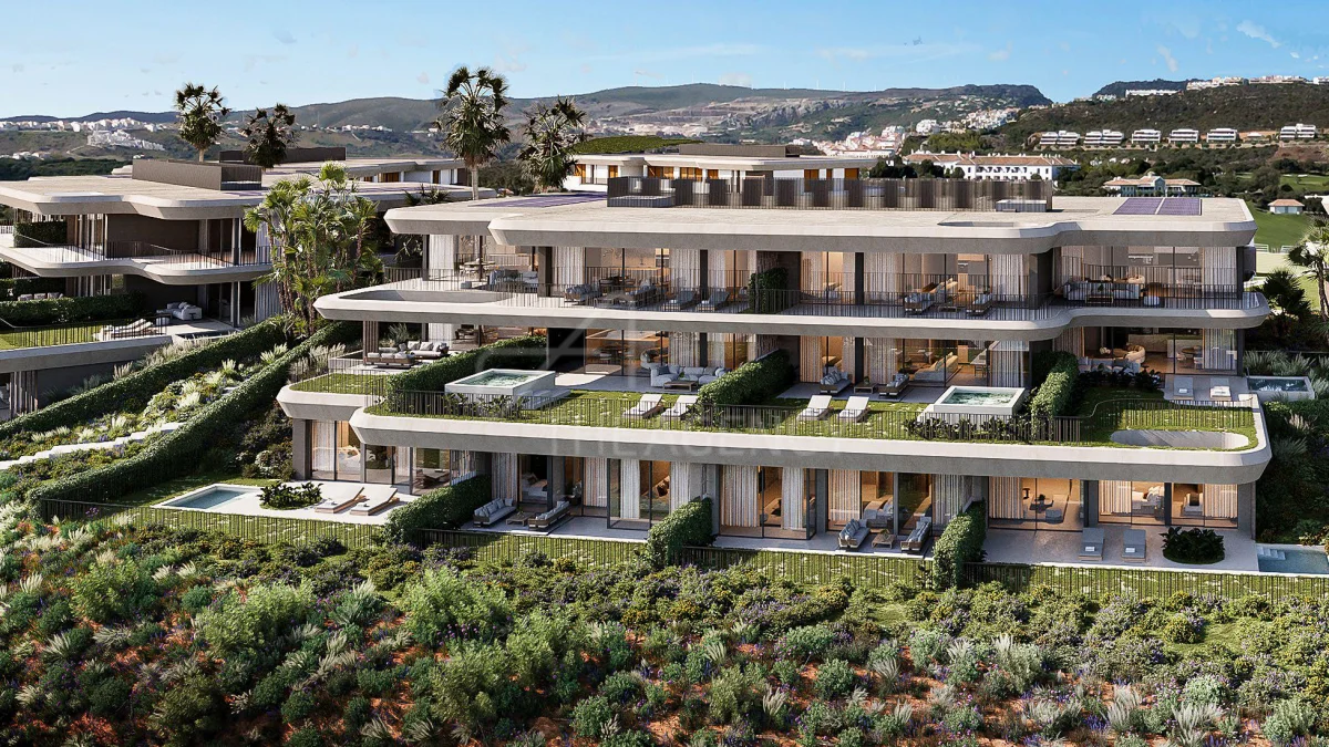 Luxury Ground Floor Aparment With Private Garden - Casares Costa - Luxury Ground Floor Apartment Design Style