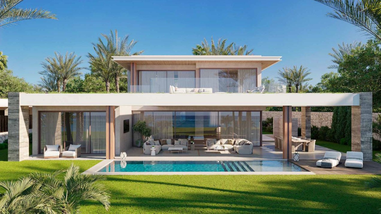 Luxury villa in a new beachfront development in Estepona Centre, Estepona