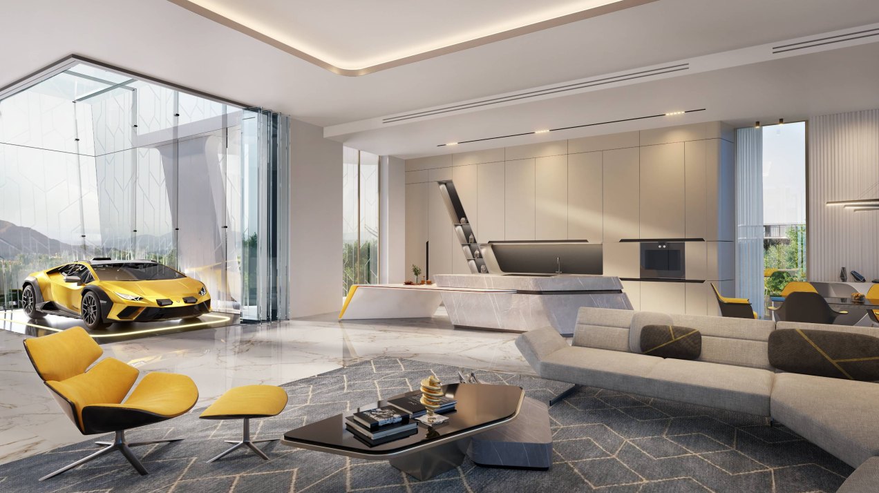 An ultra-luxury residential icon on the Costa del Sol, inspired by Lamborghini, Benahavís