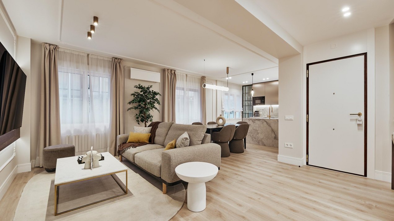 Vivienda Reformada en Goya, Barrio de Salamanca, Madrid