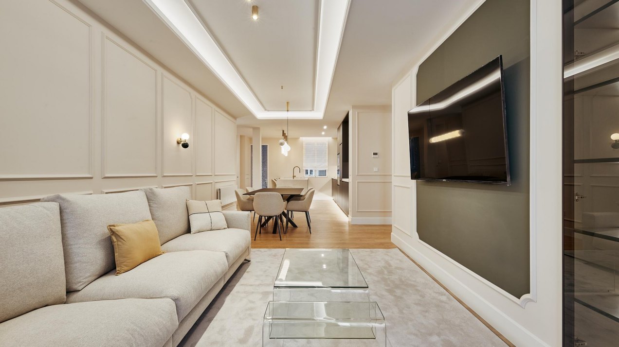 Vivienda Reformada en Goya, Barrio de Salamanca, Madrid