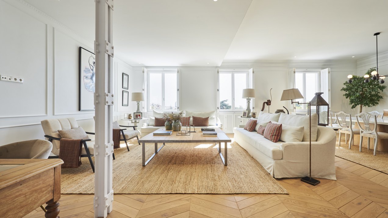 Piso reformado en Recoletos, Salamanca, Madrid.