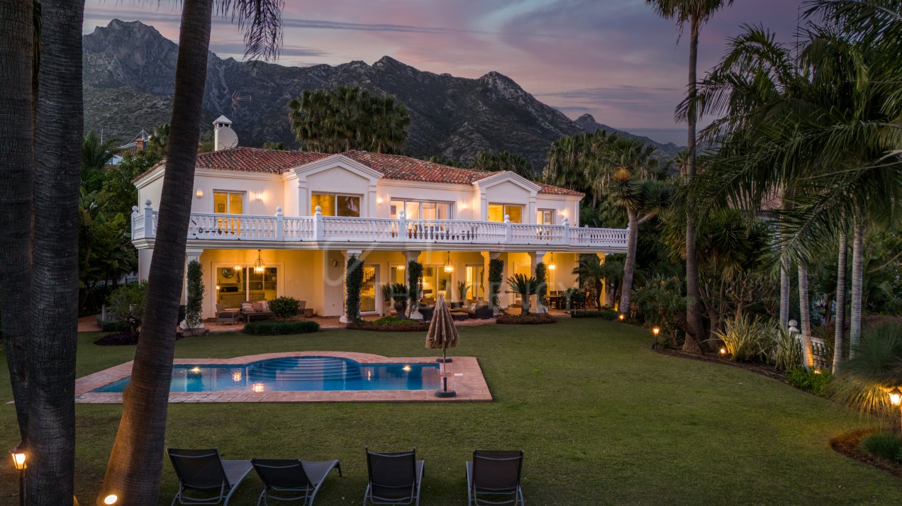 Timeless Andalusian Villa with Sea Views in Sierra Blanca, Marbella