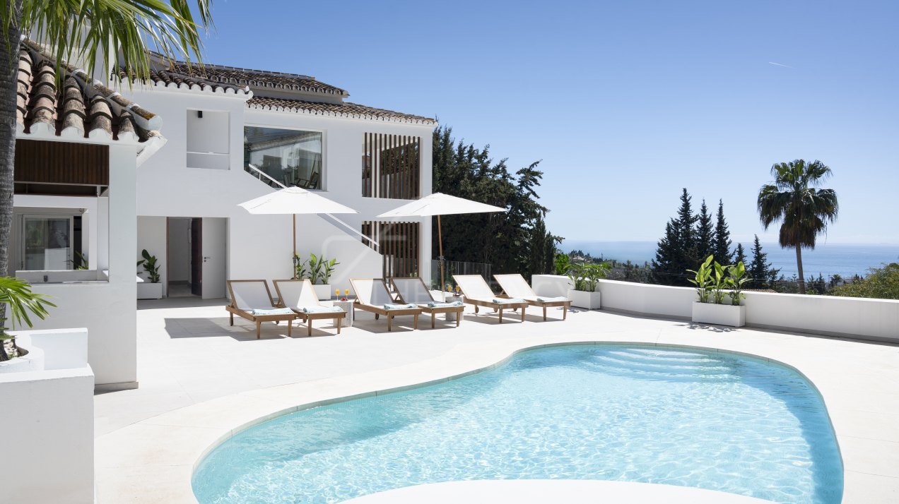 Recently renovated fantastic villa in El Rosario, Marbella East