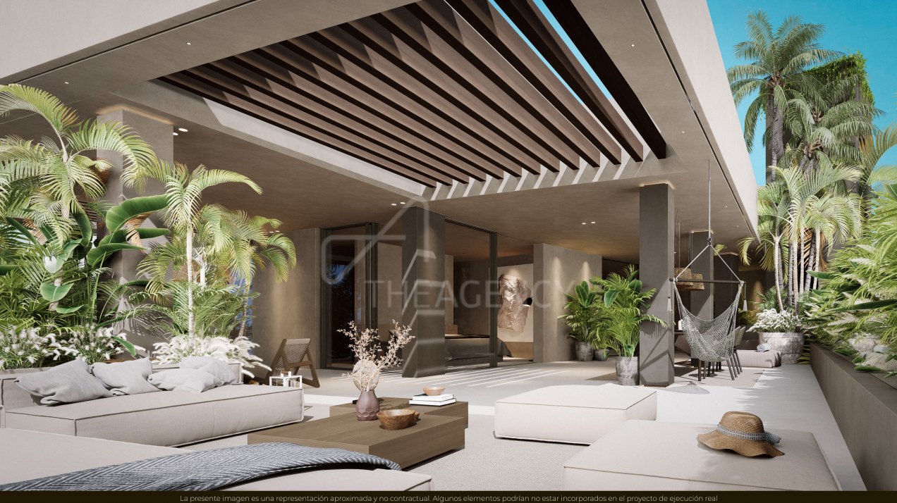 Architectural Luxury Villa with Seamless Indoor-Outdoor Flow - Nueva Andalucía