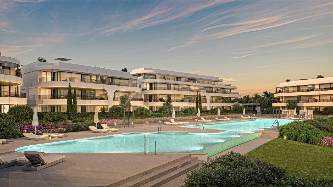 Modern Middle Floor Apartment – New Golden Mile, Estepona