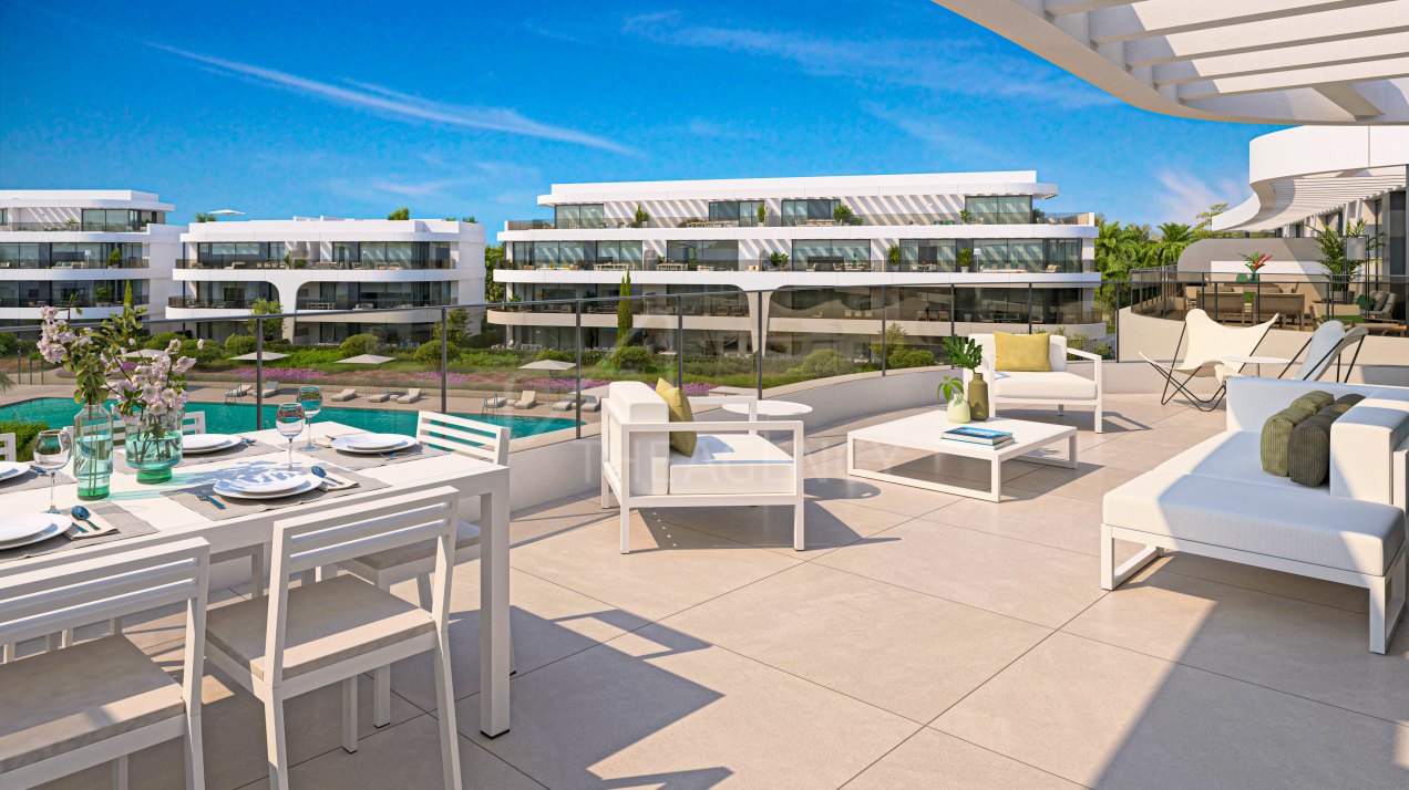 Contemporary Penthouse with Spacious Terrace – New Golden Mile, Estepona