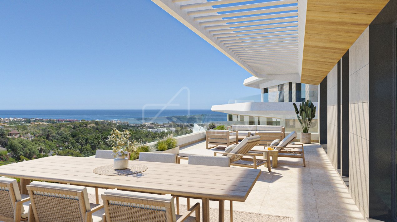 Modern Penthouse with Sea Views – New Golden Mile, Estepona