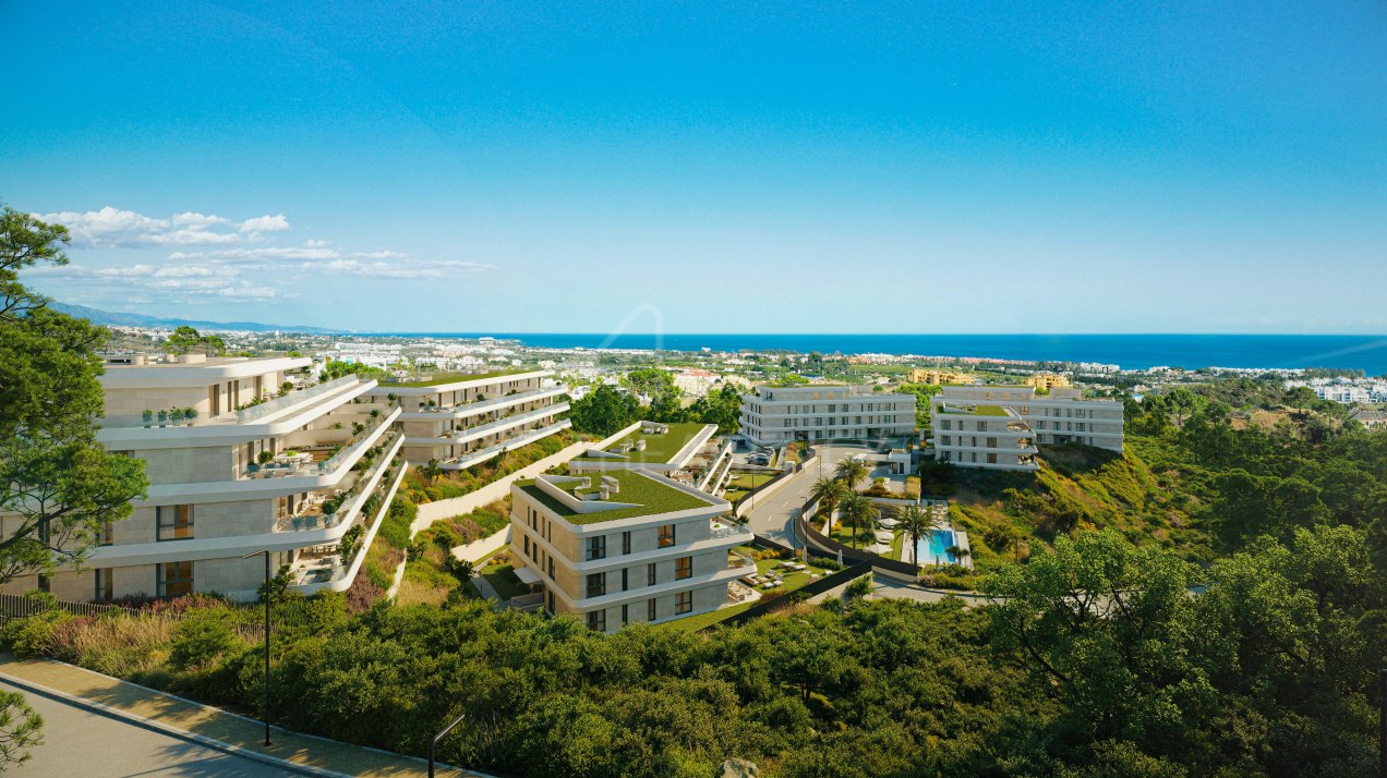 Modern Ground Floor Apartment with Panoramic Views – New Golden Mile, Estepona