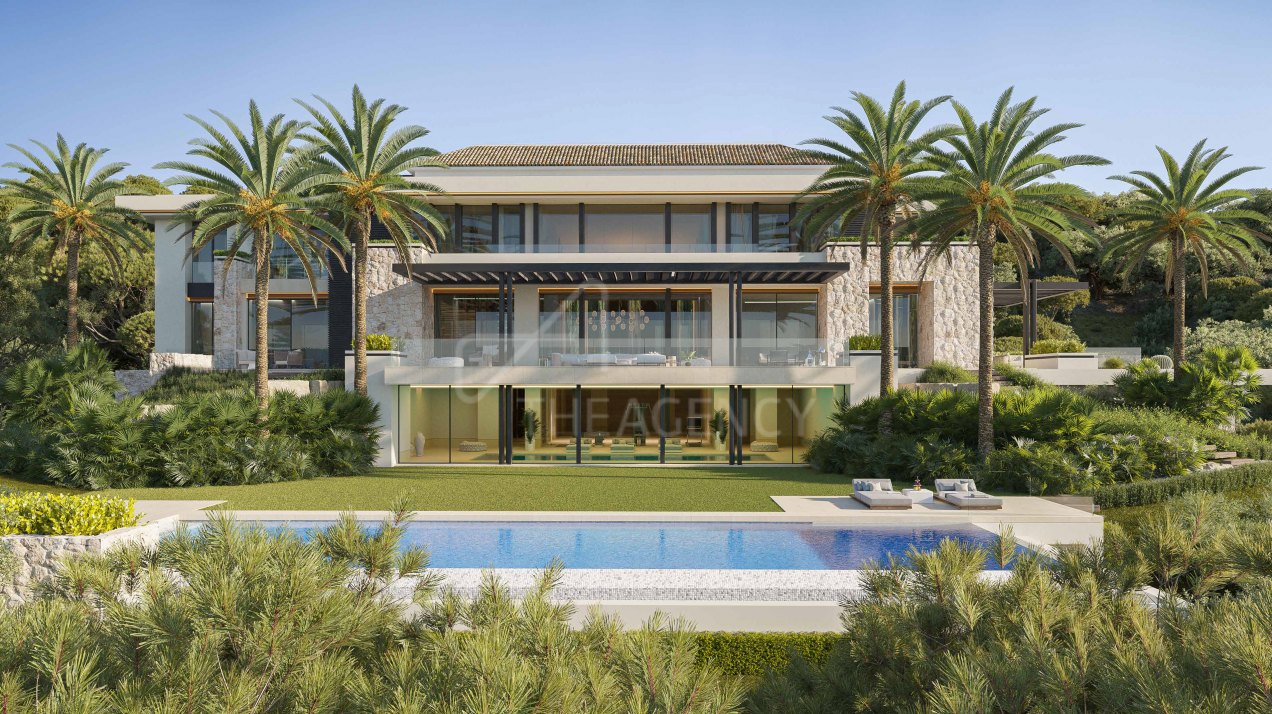 Spectacular eight-bedroom Villa with panoramic sea views in prestigious La Zagaleta, Benahavis.