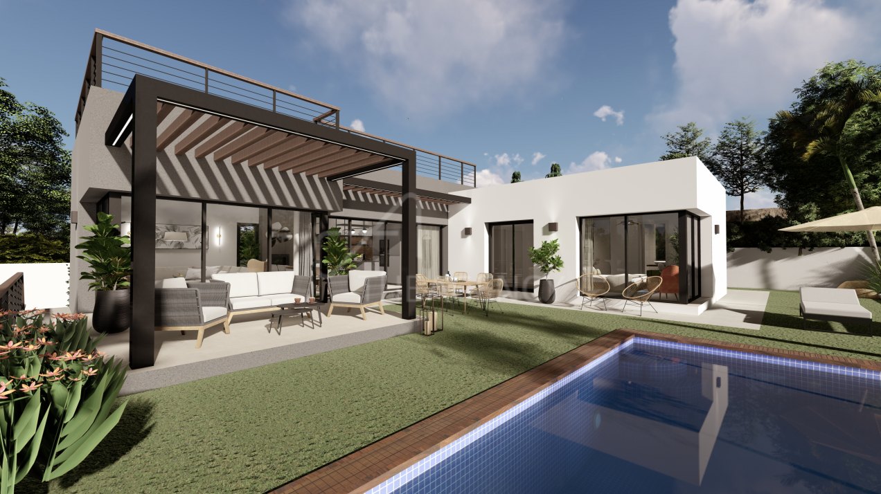 New turnkey villa located in Urb. Valle Romano, near Estepona centre