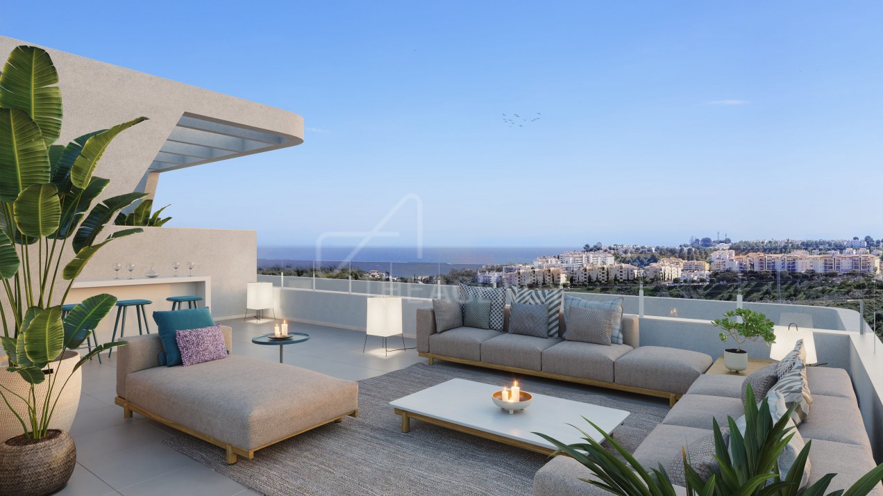 Tropical-Inspired Apartments with Panoramic Views in Mijas