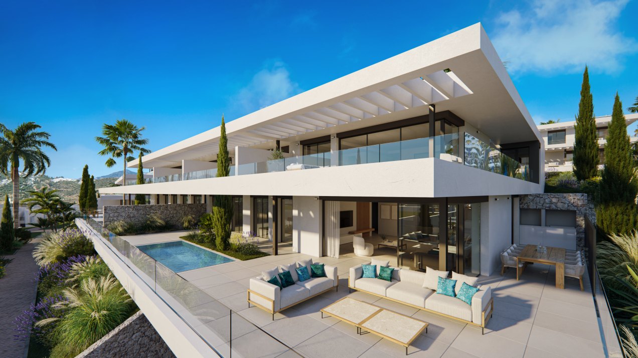 Beautiful villa in project in Marbella East