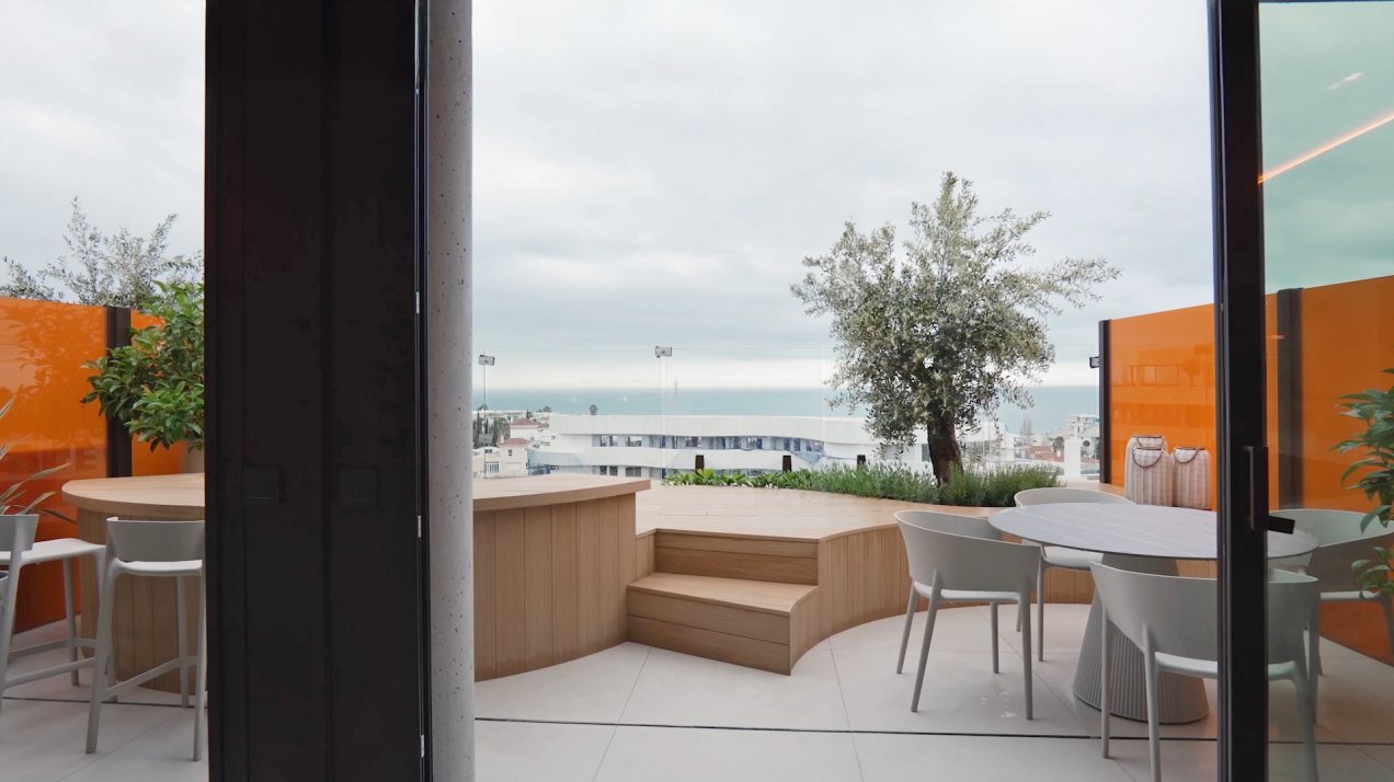 Villa Sky de lujo y ático con vistas impresionantes cerca de Higuerón, Málaga