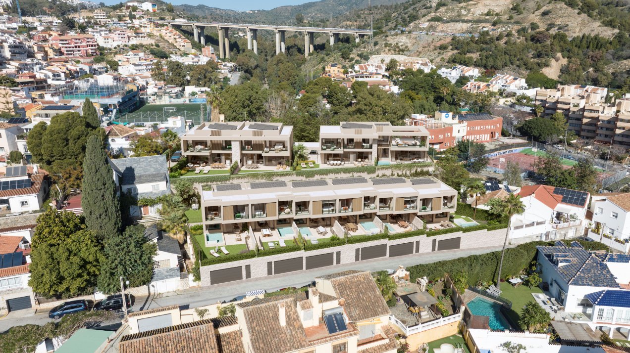 Exclusive development of ten single-family homes located to the east of Málaga, Málaga