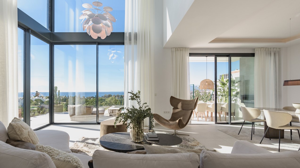 Maravilloso complejo residencial con vistas al mar en zona de Rio Real, Marbella