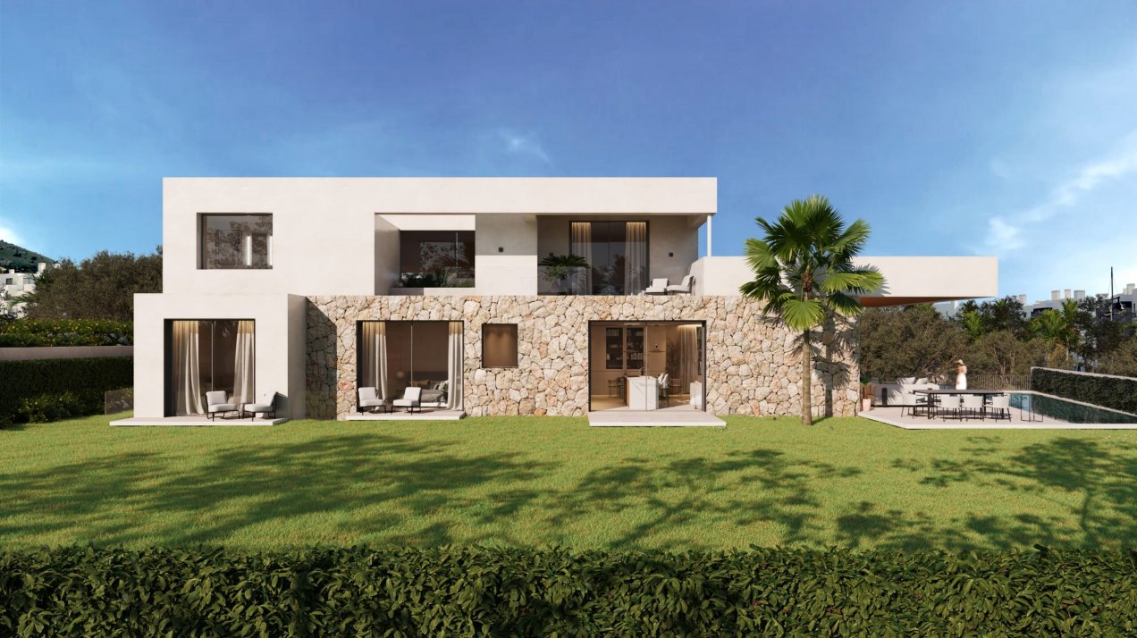 Villas with incredible sea views in Reserva del Higuerón, Benalmádena