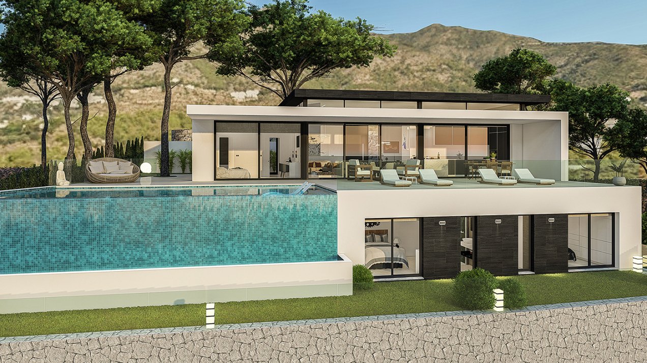 Project of Exclusive Villas with Unique Designs in Mijas