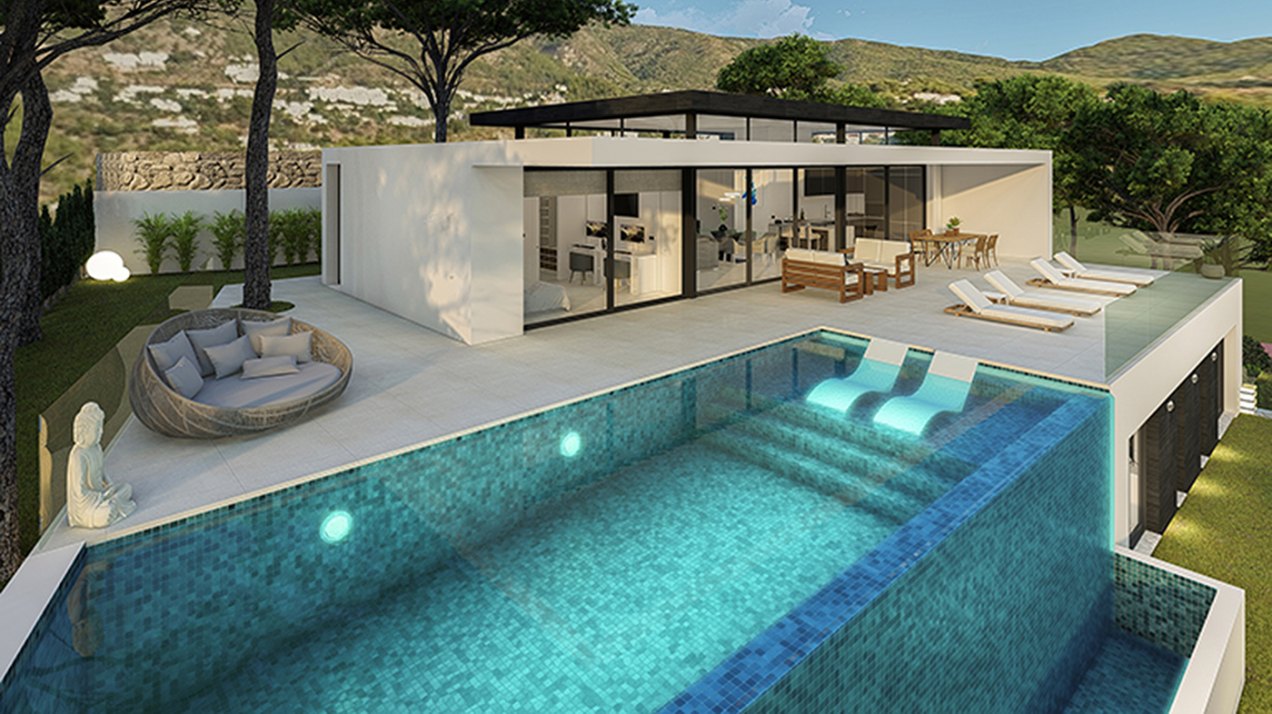 Project of Exclusive Villas with Unique Designs in Mijas