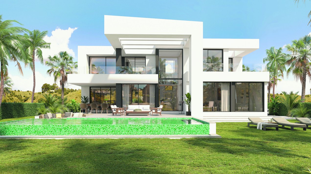 Modern and familiar design villa in El Limonar