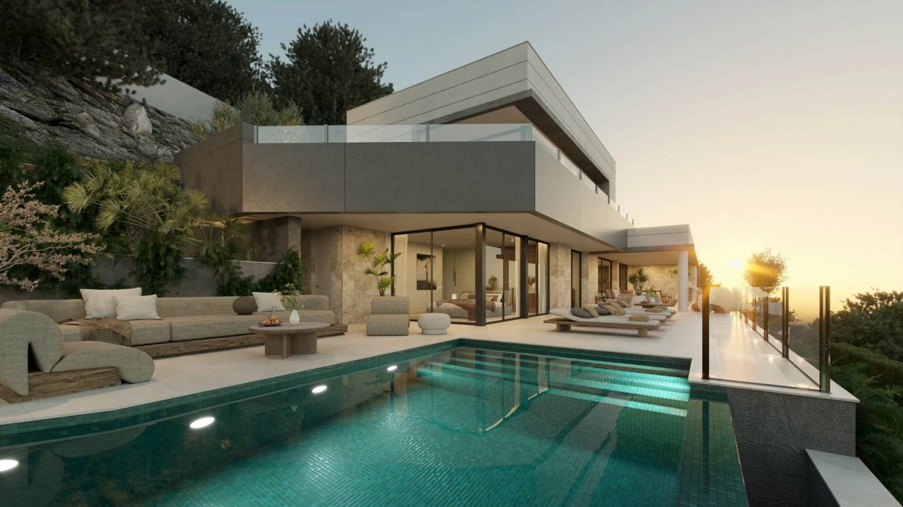 Modern and sophisticated villa