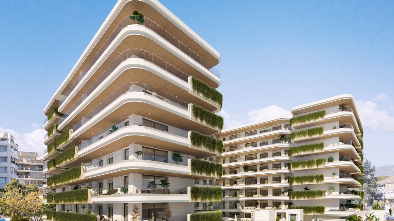 Luminoso apartamento con servicio de concierge junto al mar en el centro de Fuengirola