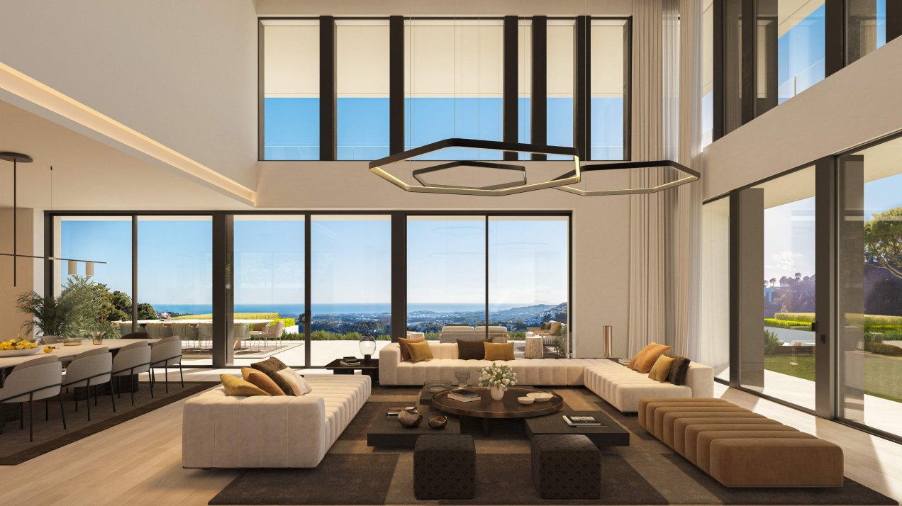 Exclusive contemporary residence surrounded by nature in Benahavís