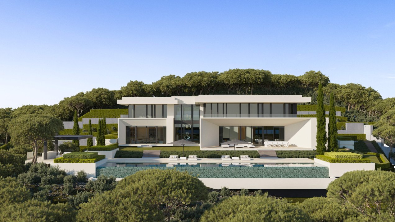 Exclusive contemporary residence surrounded by nature in Benahavís