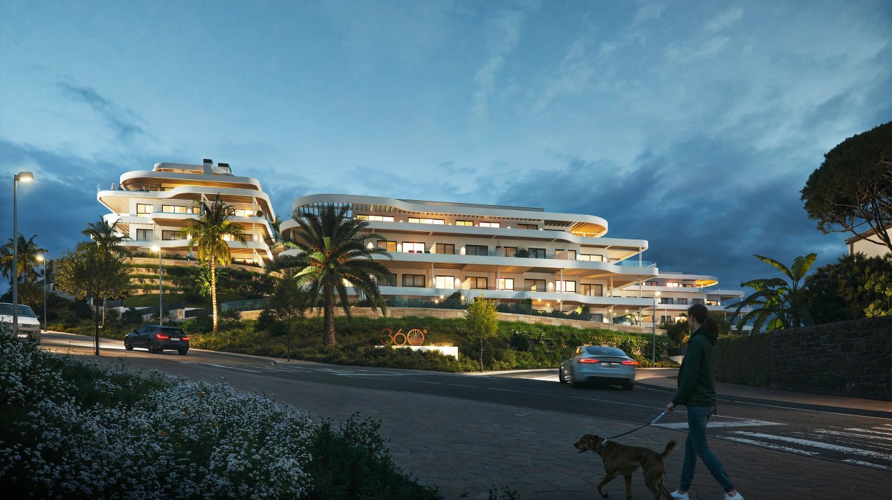 Luxury apartment with Panoramic Golf and Sea Views in Mijas, Málaga