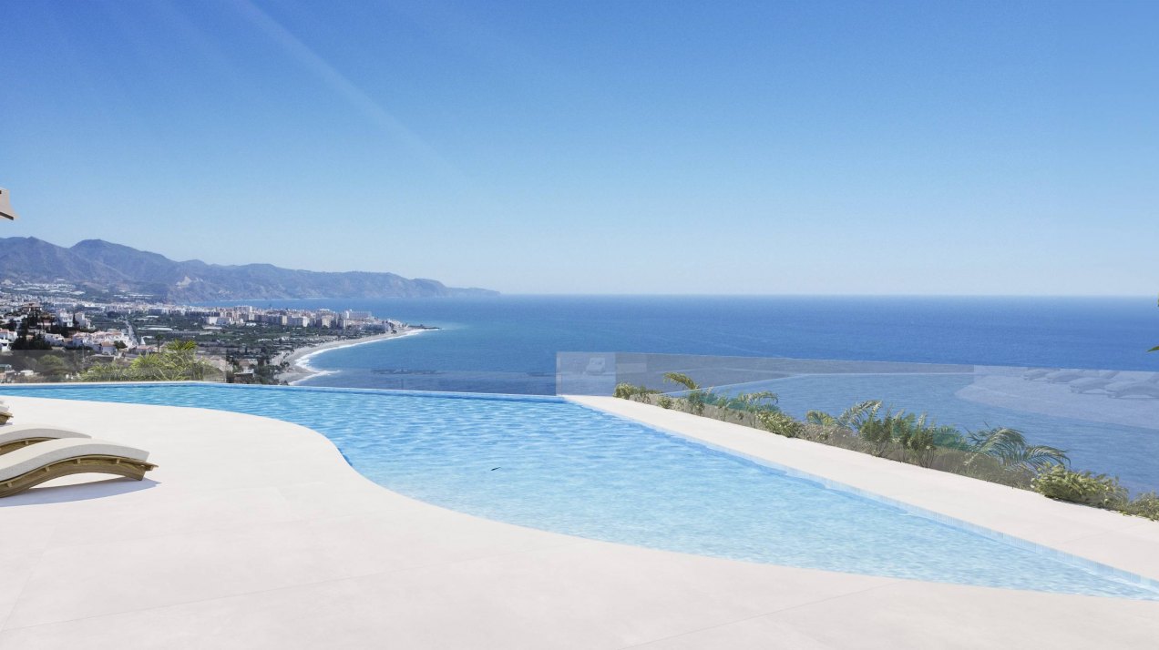 Modern Penthouse with exceptional views of the mediterranean cost near Nerja