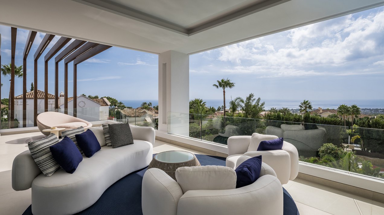 Villa George: Contemporary elegance with unparalleled views in Sierra Blanca, Golden Mile, Marbella
