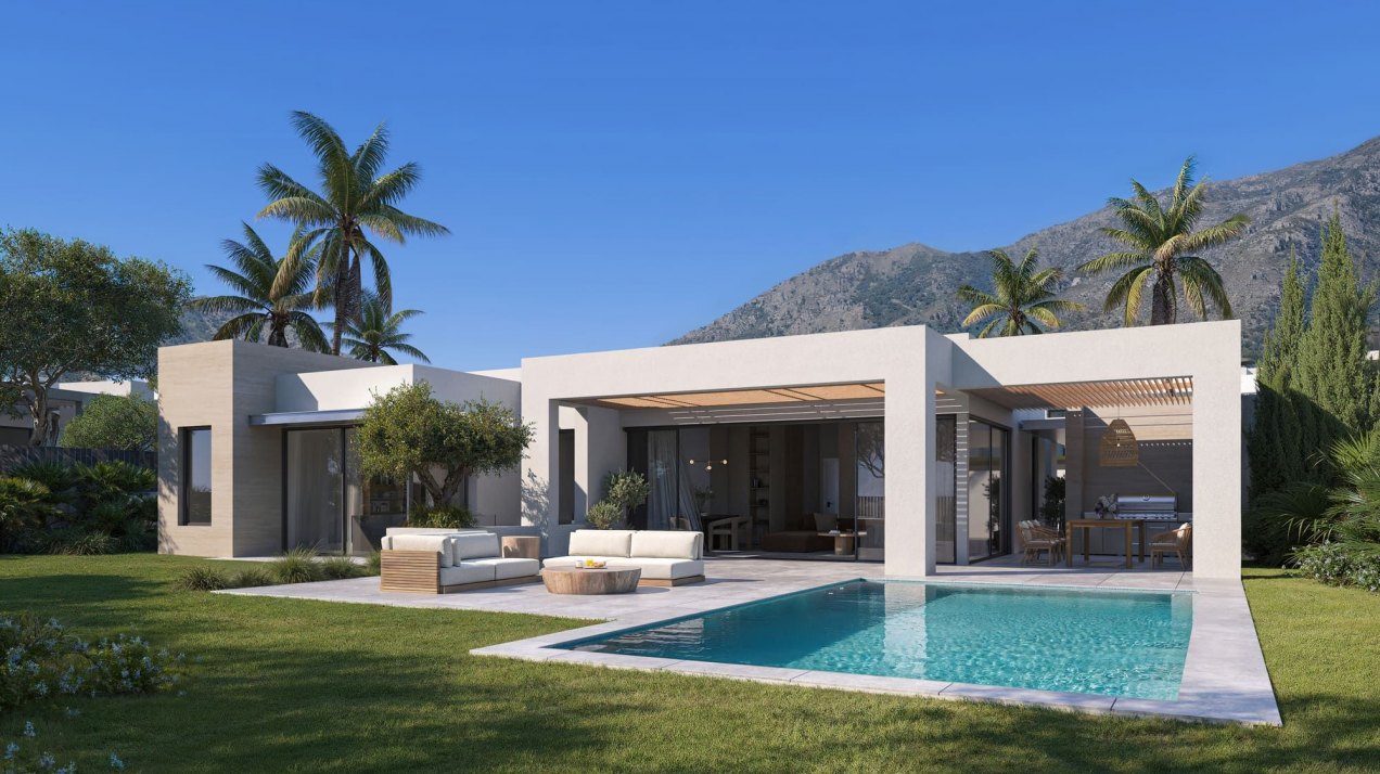 Stunning contemporary villa boasting panoramic sea views in El Higuerón, Málaga