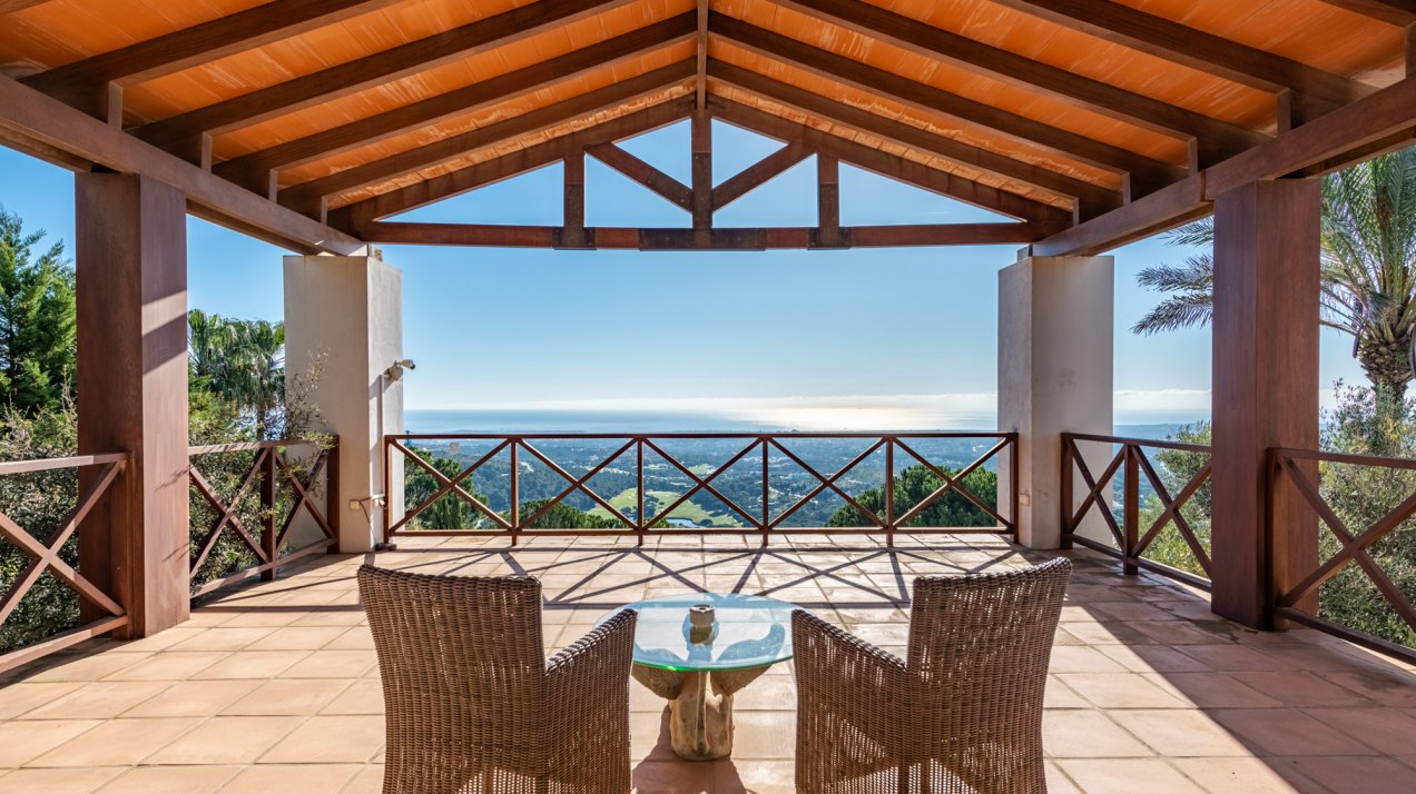 Espectacular villa con vistas panorámicas como pocas en La Reserva de Sotogrande