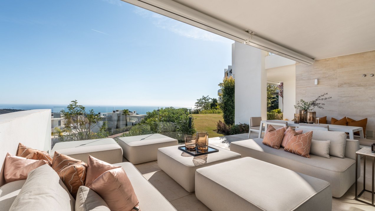 Charming and luxurious apartment with amazing sea views in Palo Alto, Ojén