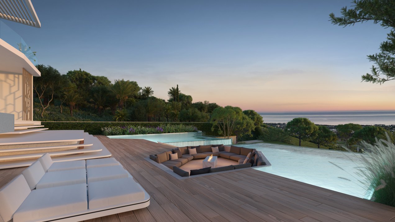 Ultra-luxury villa in Benahavís based on Lamborghini design