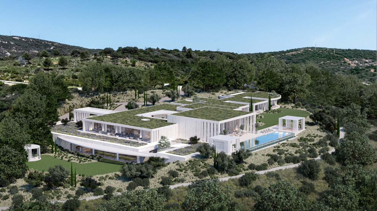 IMPRESIONANTE PROYECTO DE VILLA INTEGRADA EN LA NATURALEZA EN SOTOGRANDE