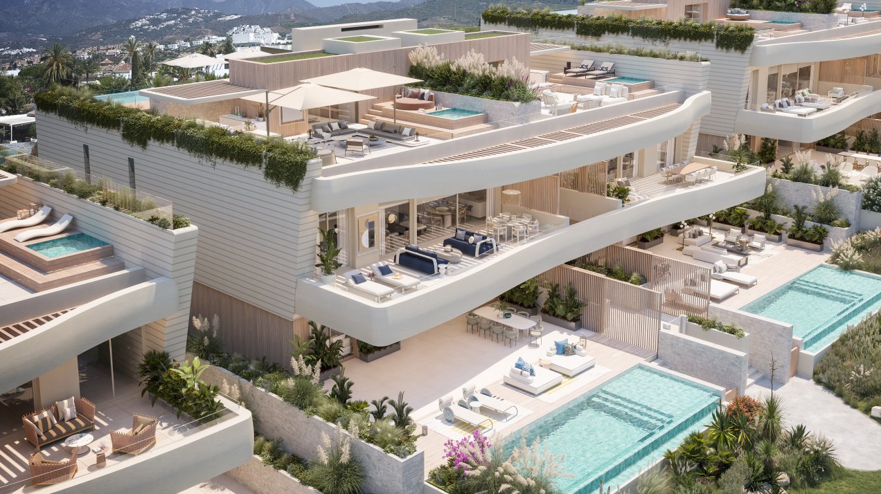 Ground Floor Duplex in front line beach, Marbella East, Las Chapas