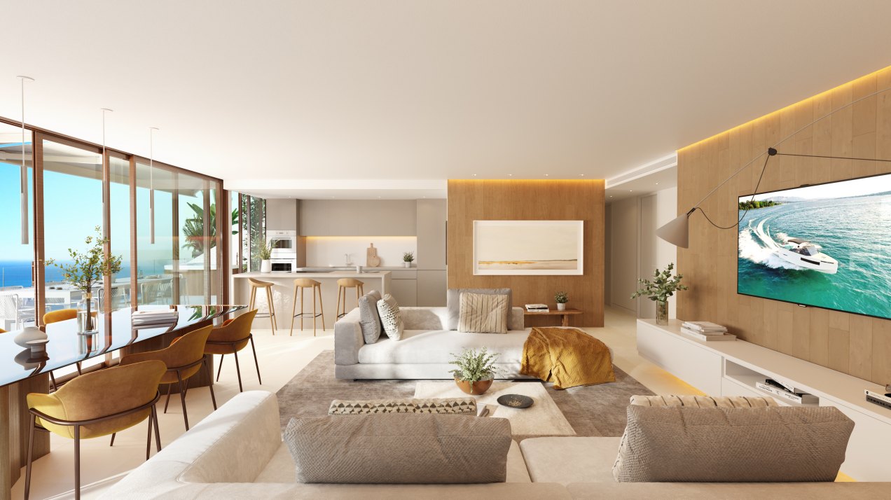 Style, comfort and security in this luxury apartment in El Higuerón